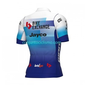 Conjunto Maillot + Culotte Corto con tirantes Team BikeExchange-Jayco 2022 N001